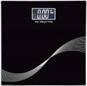 MERESQUE Electronic Thick Tempered Glass & LCD Display Digital Personal Bathroom Health Body Weight Scales For Body Weight | Weight Scale Digital For Human Body | Weight Machine For Body Weight.