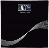 MERESQUE Electronic Thick Tempered Glass & LCD Display Digital Personal Bathroom Health Body Weight Scales For Body Weight | Weight Scale Digital For Human Body | Weight Machine For Body Weight.