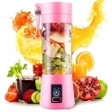 MR. BRAND 4 blade Portable USB electronic hand blander mixture juice maker mixer grinders shaker(Multicolour-1pcs)