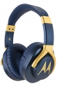 Motorola Pulse 3 Max Over Ear Wired Headphones with Alexa (Blue)