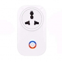NISHICA 16A Smart WiFi Plug – Works with Any Indian Or International Plug-Socket, for High Power Appliances (AC, Geyser, Motor, etc.),Timer- Scheduler, Compatible with Alexa & Google Assistant