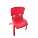 Nilkamal LivShine Intra Strong and Durable Plastic School Study Chair for Kids (Red, Medium)