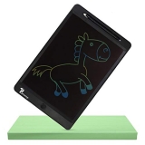 Proffisy LCD Writing Tablet 11.5 Inch Electronic Writing Board Doodle and Scribble Board Magnetic MeMO Notes for Kids and Adults at Home (11.5inch-Recharge-Multicolor-black)