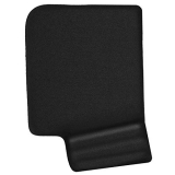 RiaTech Ergonomically Designed Non-Slip PU Base Anti-Skid Mouse Pad with Gel Wrist Rest Support, Water Resistance Gaming Mouse Mat for Computer & Laptop- Black (220 x 150 x 3mm)