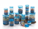 SKI Homeware Grace Set Air Tight Plastic Pet Container, Set 18