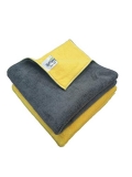 SOFTSPUN 900 GSM, Microfiber Double Layered Cloth 40×40 Cms 2 Piece Towel Set, Extra Thick Microfiber Cleaning Cloths Perfect for  Home, Kitchen, Cars, Furniture and More.