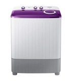 Samsung 6.0 Kg 5 Star Semi-Automatic Top Loading Washing Machine (WT60R2000LL/TL, Light Grey, Center jet technology)