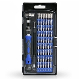 Scout 58 in 1 Precision Screwdriver Bit Sets with 54 Bits, Magnetic Repair Tool Kit Ideal for PC, Laptops, Phones, Game Consoles and Electronics (Chrome Vanadium Alloy Steel)