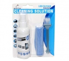 Storite 3 in 1 Screen Cleaning Kit with Microfiber Cloth and Brush for Electronic Screens (100 ml)