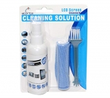 Storite 3 in 1 Screen Cleaning Kit with Microfiber Cloth and Brush for Electronic Screens (100 ml)