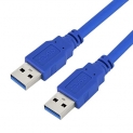Storite 60cm Super Speed USB 3.0 Type A Cable – Male to Male USB Cord Short Cable for Hard Drive Enclosures, Laptop Cooling Pad, DVD Players – Blue