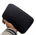 UNIGEAR Hard Travel Tech Organizer Case Bag for Electronics Accessories Charger Cord Portable External Hard Drive USB Cables Power Bank SD Memory Cards Earphone Flash Drive (Large, Black)