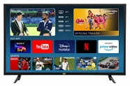 VW 80 cm (32 inches) HD Ready LED Smart TV VW32S (Black) (2021 Model)