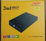 iBest 2 in 1 USB 2.0 External Hard Drive Casing,2.5 and 3.5 Inch HDD Enclosure 2 in 1 External Hard Drive Casing